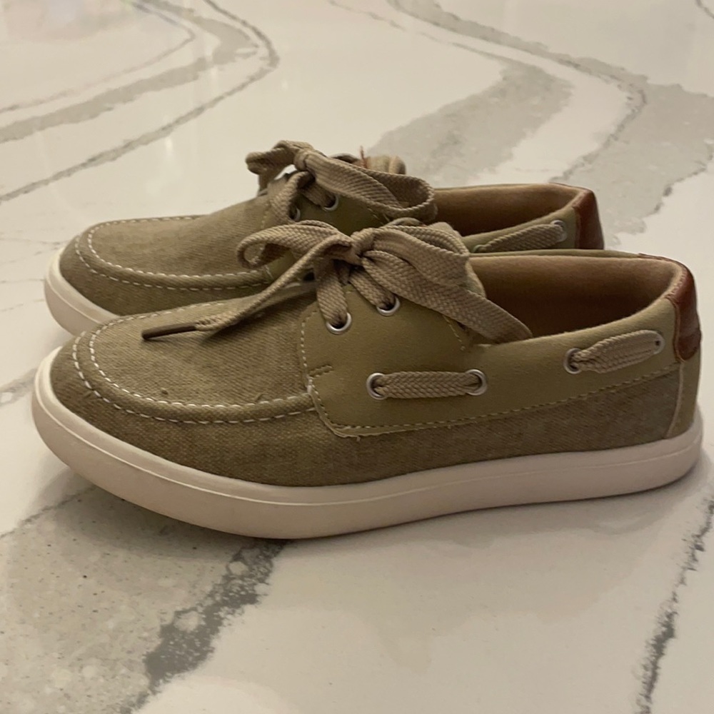 Size 1 Boys boat shoes